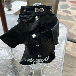 PawZtique dog leather jacket